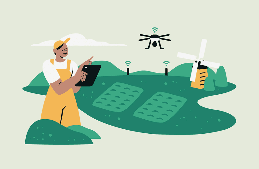 AI Agriculture Drone Inspection System