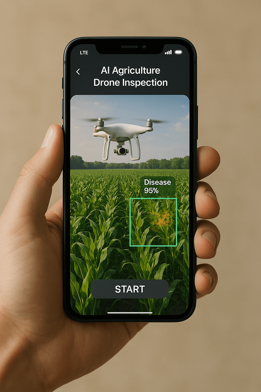 AI Agriculture Drone Inspection System - 1