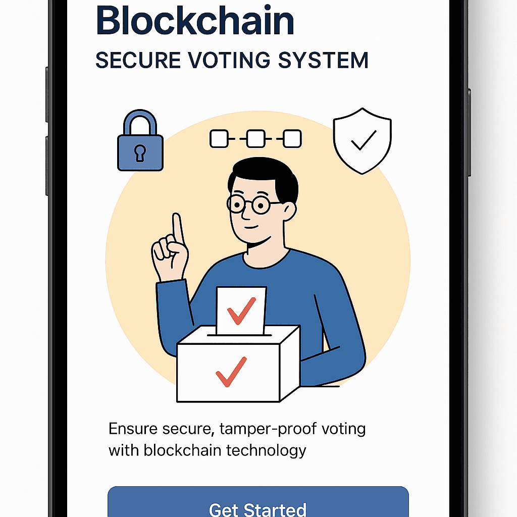 Blockchain Secure Voting System - 1