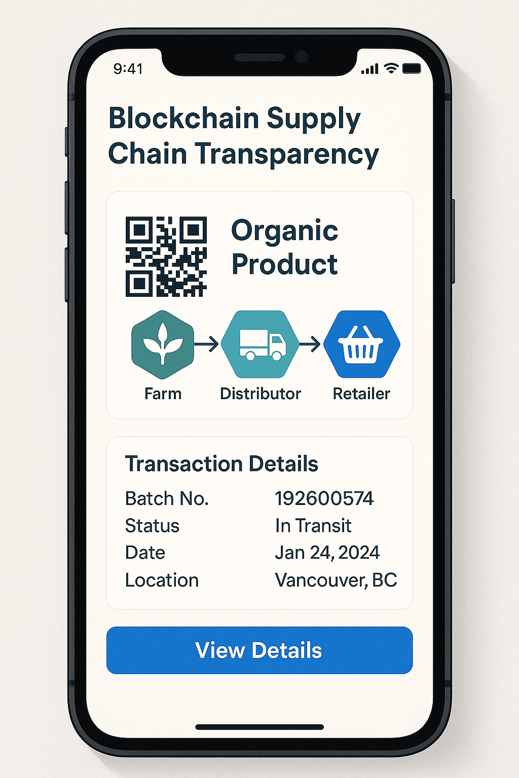 Blockchain Supply Chain Transparency Platform - 1
