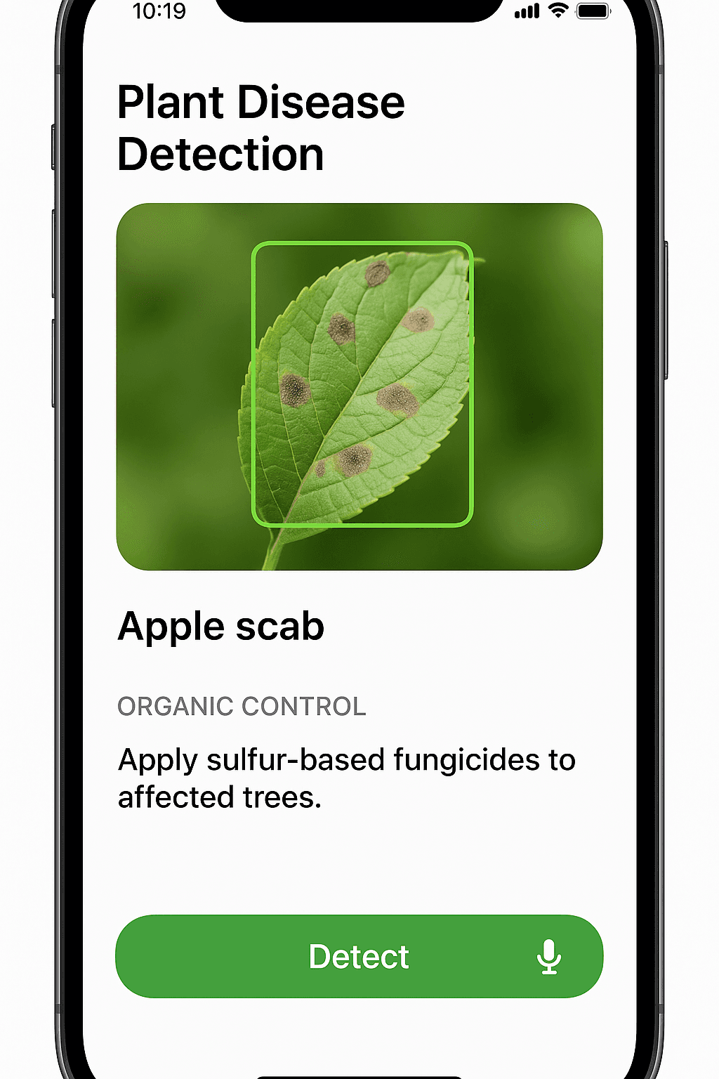 Deep Learning Plant Disease Detection App - 1