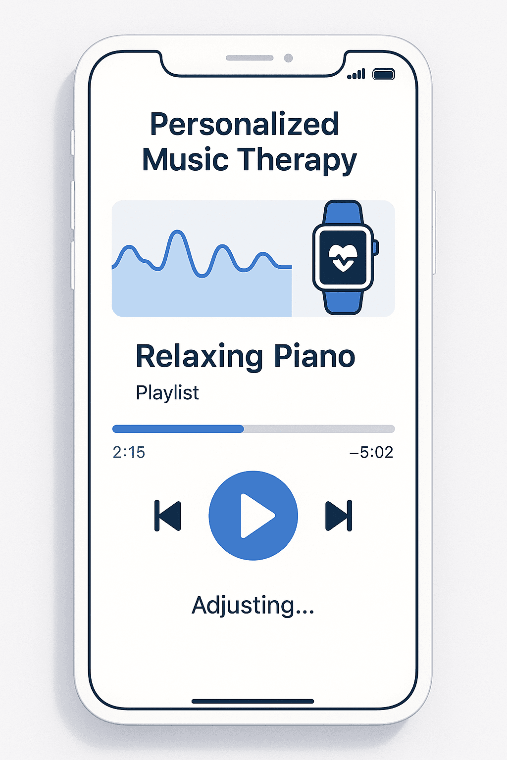 Personalized Music Therapy App - 1