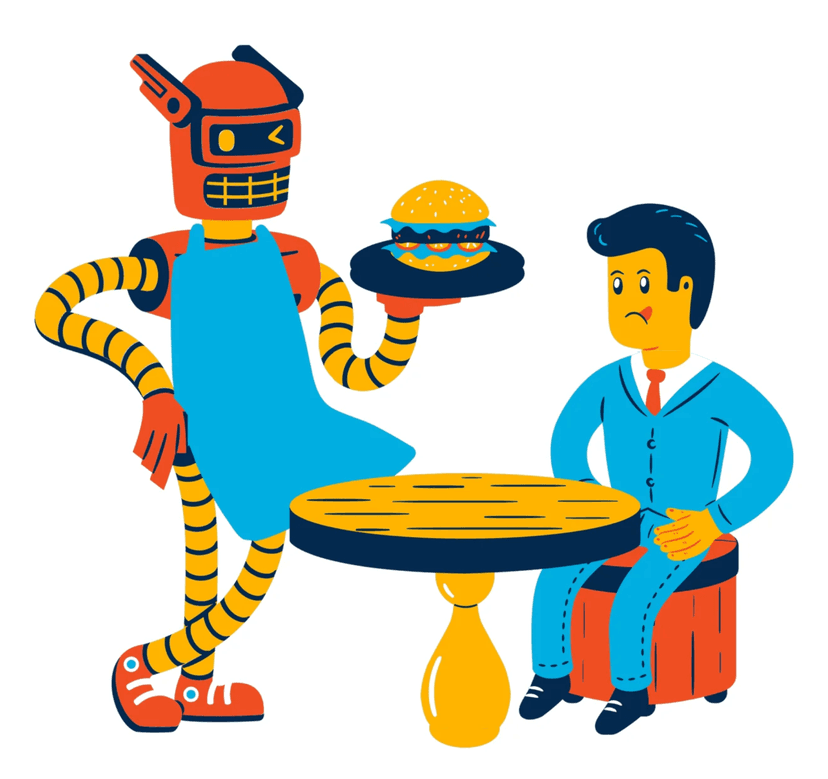 Smart Restaurant Robot Service System