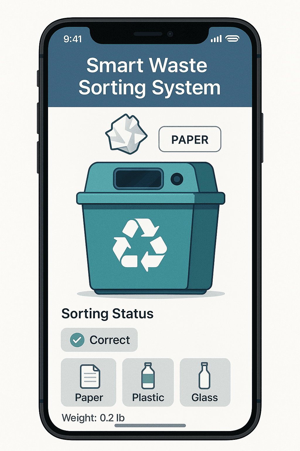 Smart Waste Sorting and Recycling System - 1