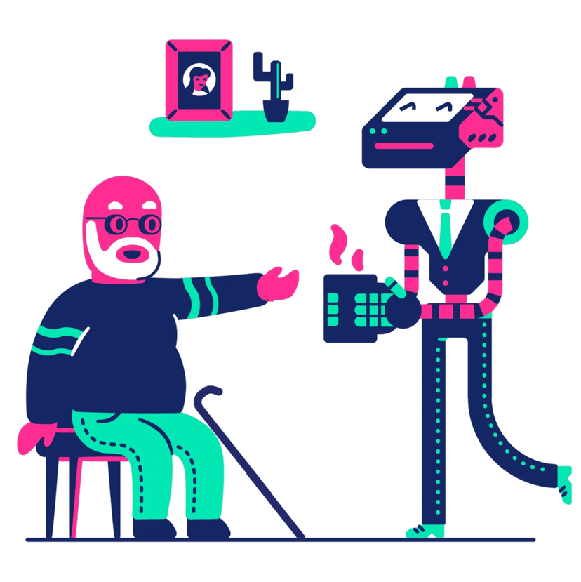 Social Robot Companion for Seniors