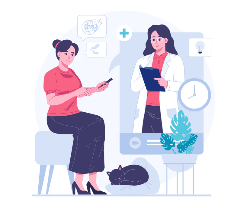 Virtual Mental Health Support Platform