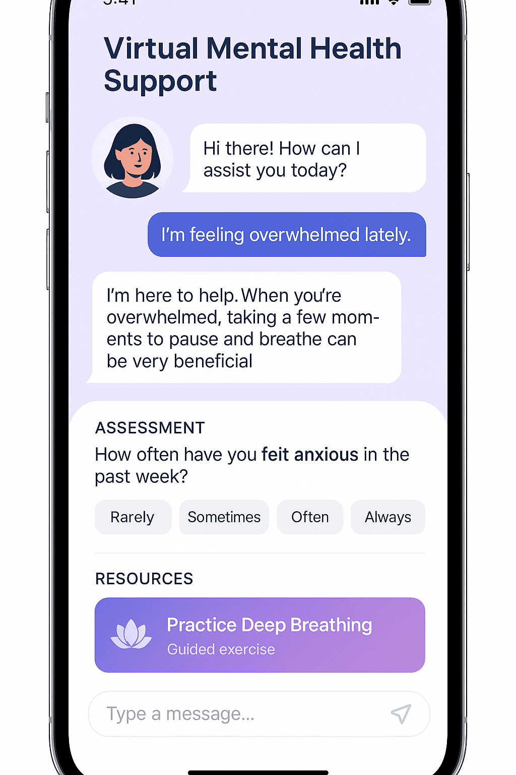 Virtual Mental Health Support Platform - 1