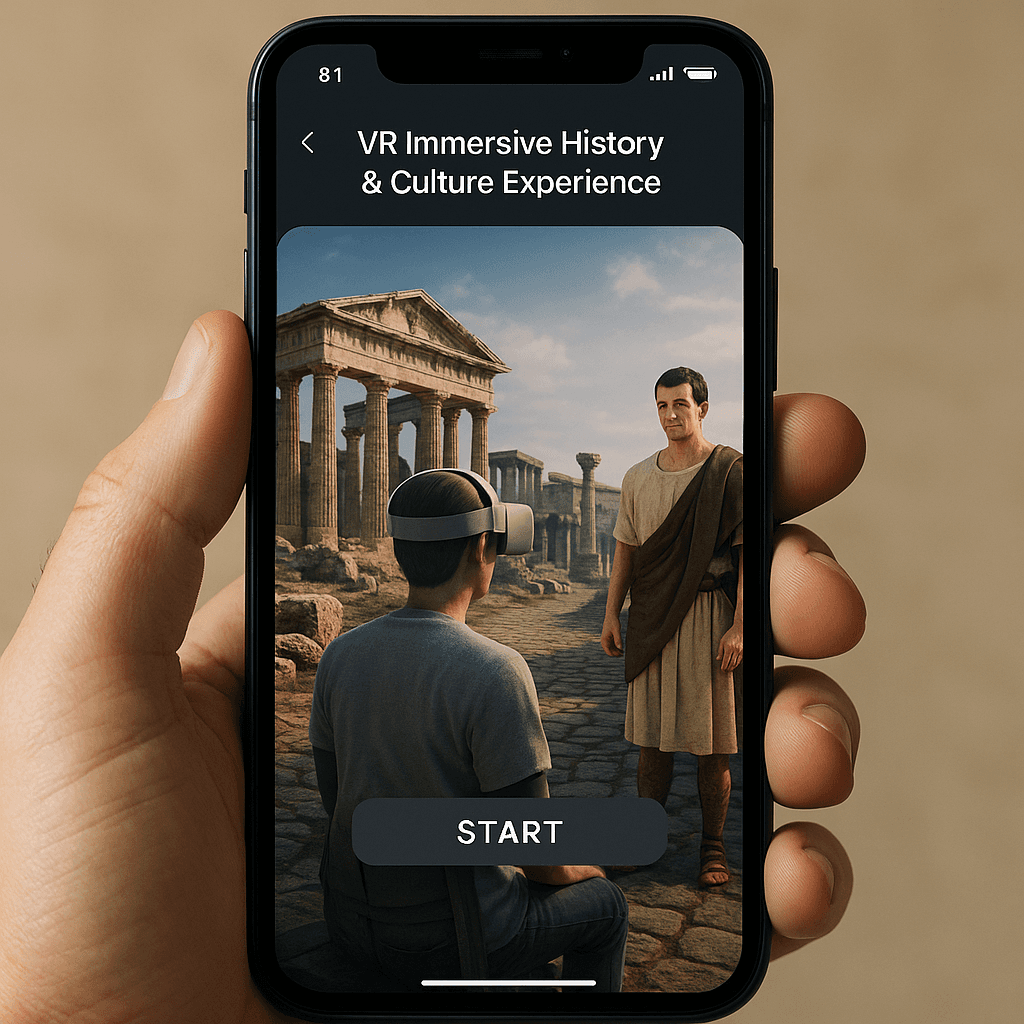 VR Immersive History and Culture Experience App - 1