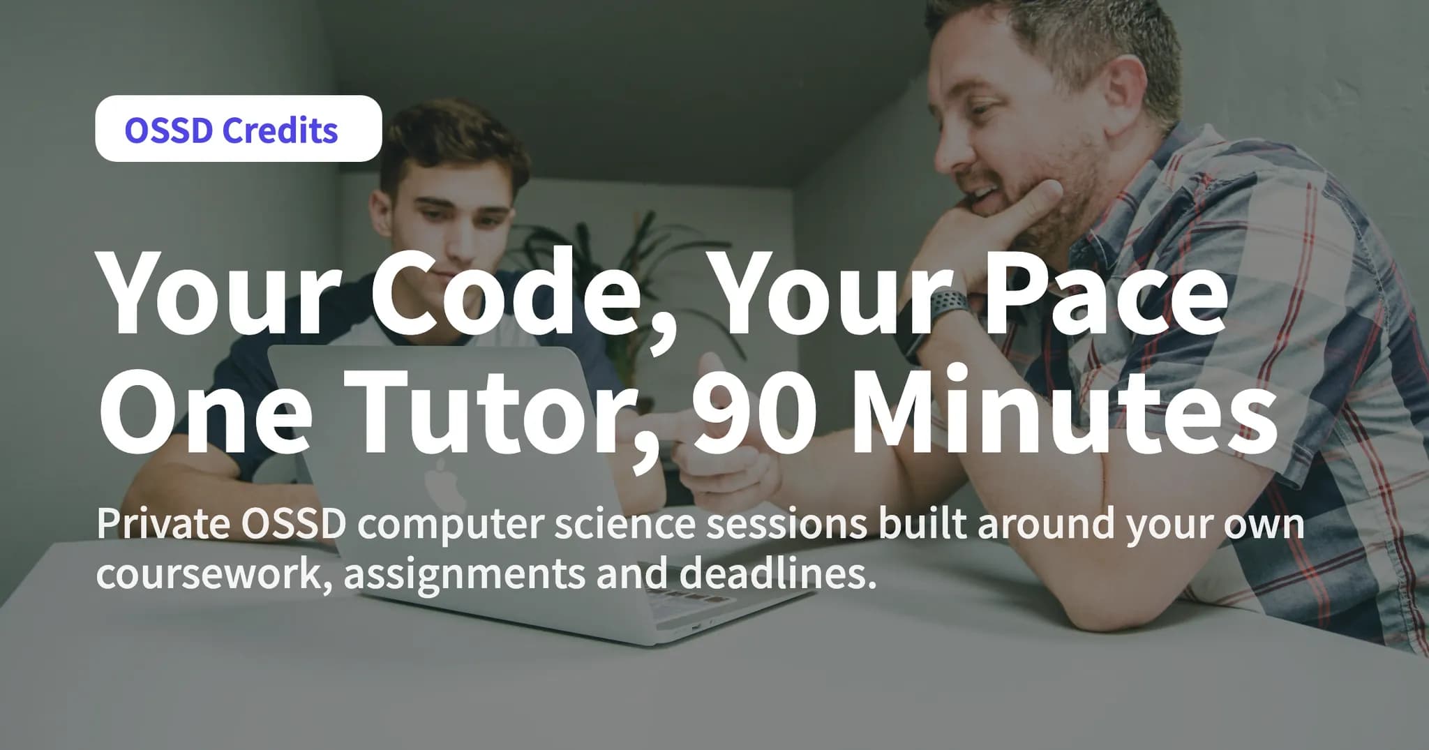 One-on-One OSSD Computer Science Tutoring (90 Min)