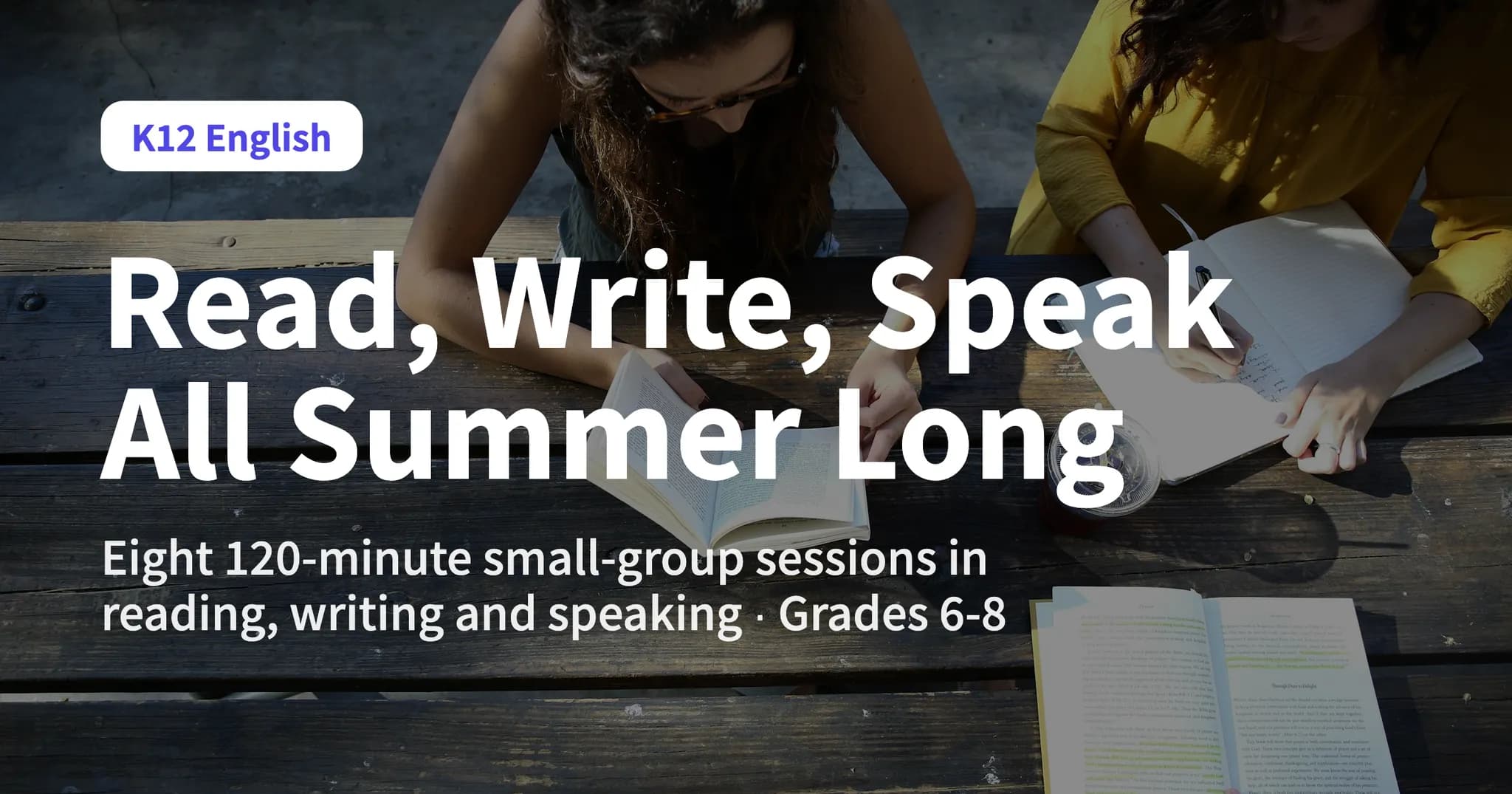 English Summer Intensive · Grades 6-8